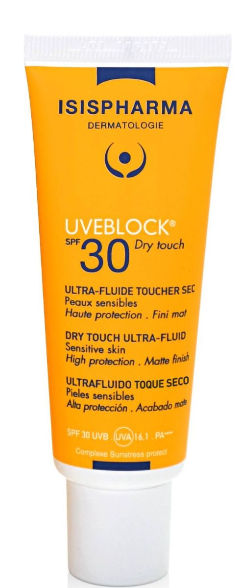 واقي شمس SPF 30+ للبشرة الحساسة والدهنية من ايزيس فارما - 40 مل