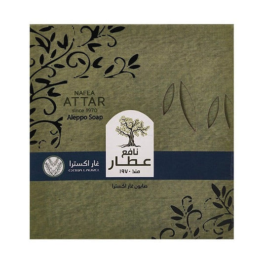 صابون غار ممتاز من نافع عطار - 4 قطع × 125 غرام